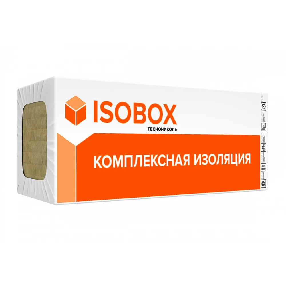 Утеплитель ISOBOX Руф Н30 базальтовая плита 1200х600х50мм