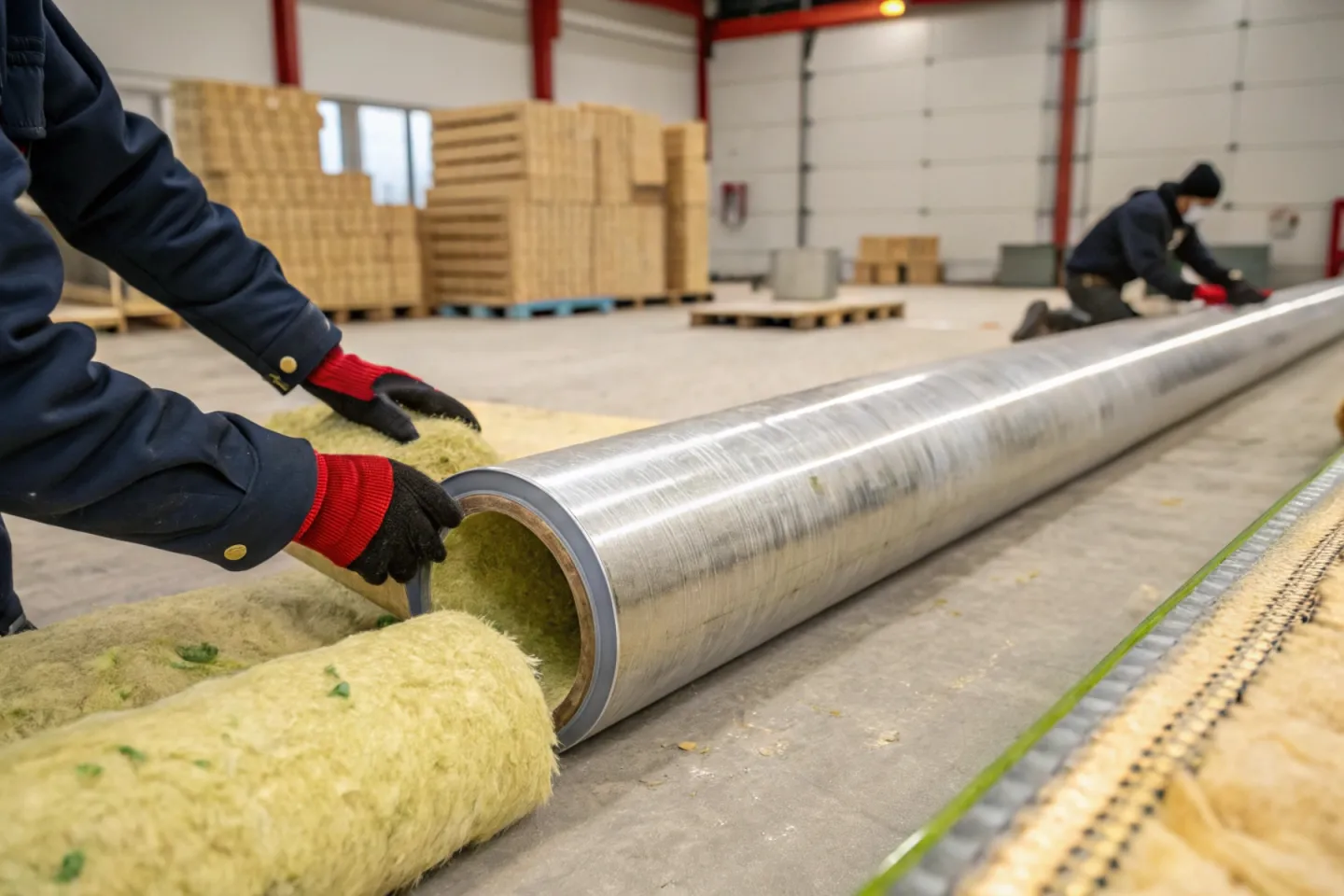 Утеплитель Rockwool Цилиндр RW80 к/ф D35 T25 минеральный (техническая теплоизоляция)