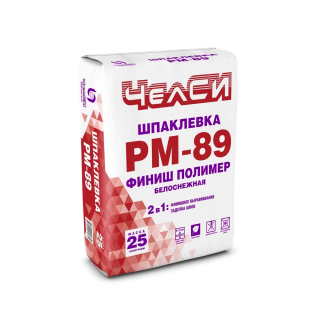 Шпаклёвка белоснежная PM-89 Финиш Полимерная ЧелСИ