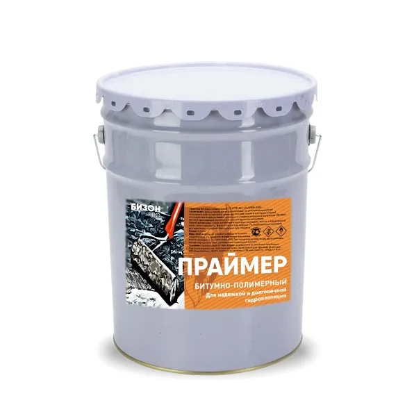 Праймер битумно-полимерный 10 л Бизон