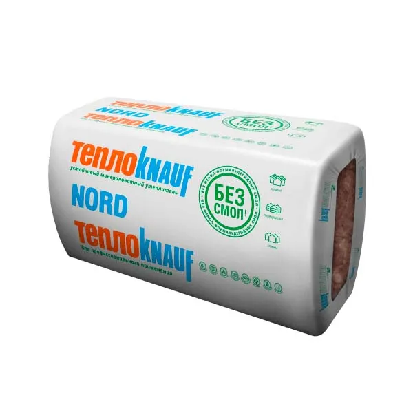 Утеплитель Knauf NORD TS стекловолоконная плита 1250х600х50мм