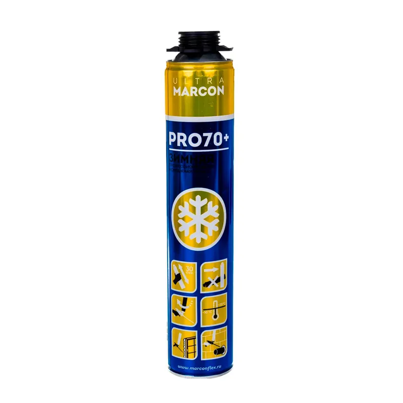 Пена монтажная профессиональная MARCON PRO 70+ зимняя