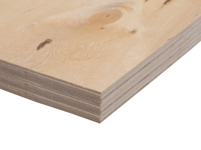 Фанера ФК 18мм 1525х1525мм сорт 4/4 нешлифованная березовая