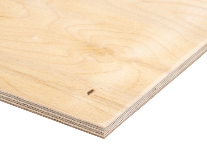 Фанера ФК 6мм 1525х1525мм сорт 3/4 шлифованная березовая СВЕЗА