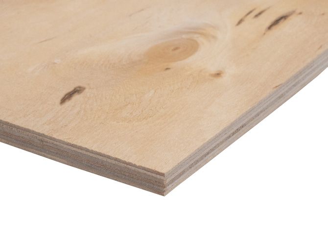 Фанера ФК 8 мм 1525х1525мм сорт 4/4 нешлифованная березовая СВЕЗА