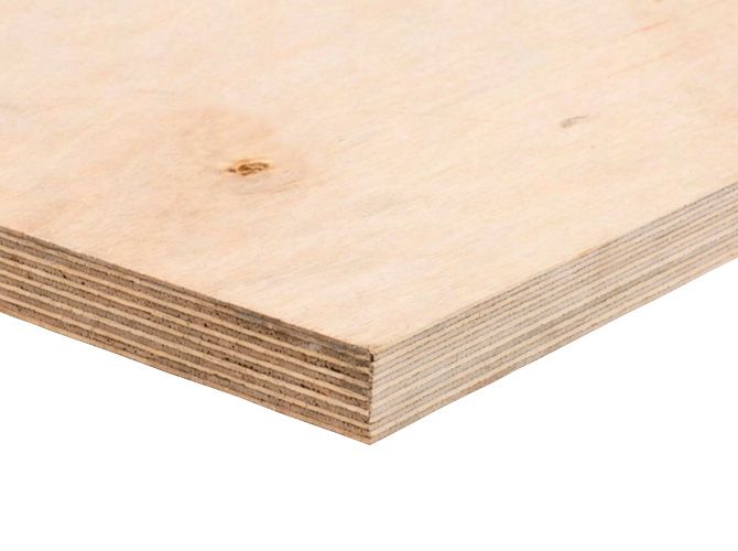 Фанера ФСФ-ТС 20 мм сорт 2/4 НШ березовая трудногорючая 1525х1525 мм