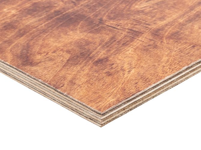 Фанера бакелизированная 5мм 2440х1220 мм сорт ФБВ березовая влагостойкая