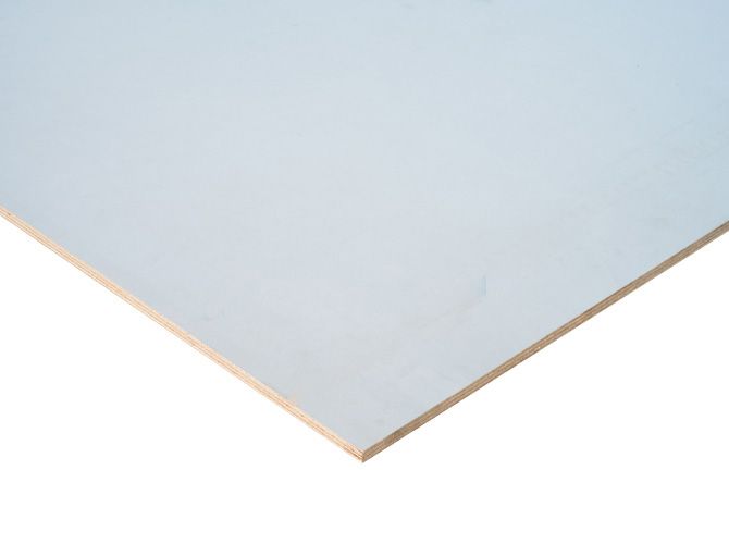 Фанера Paint ФОФ ламинированная 9мм 2440х1220 мм сорт 1/2 березовая GRY/GRY 140/140