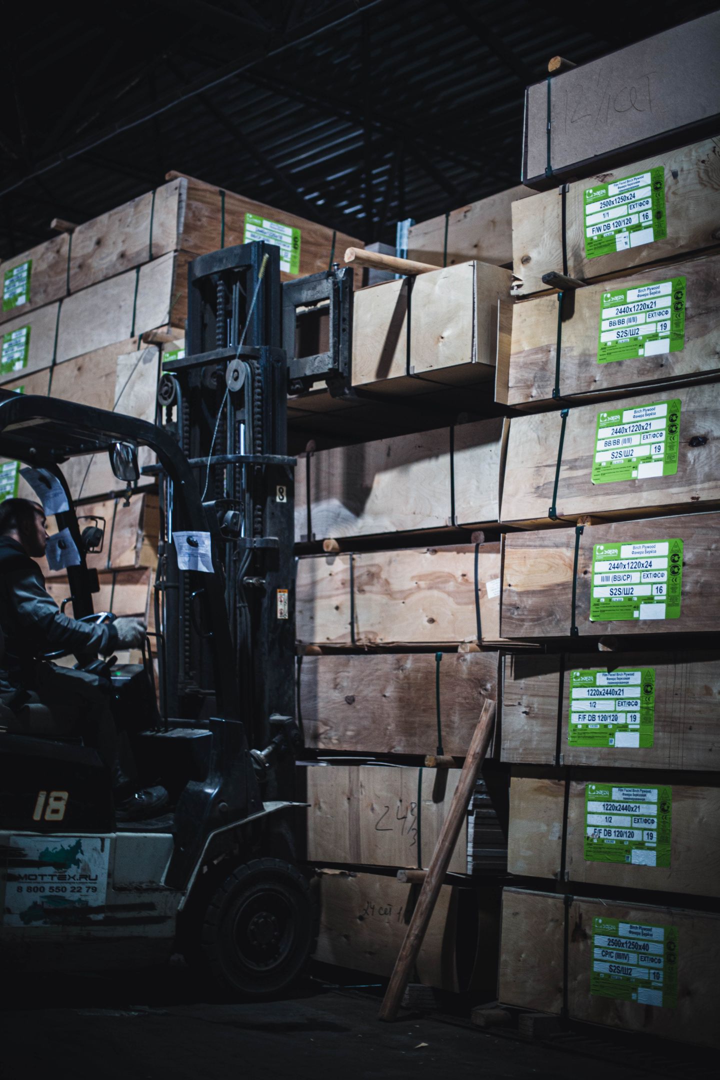 Фанера бакелизированная 5мм 2440х1220 мм сорт ФБВ березовая влагостойкая