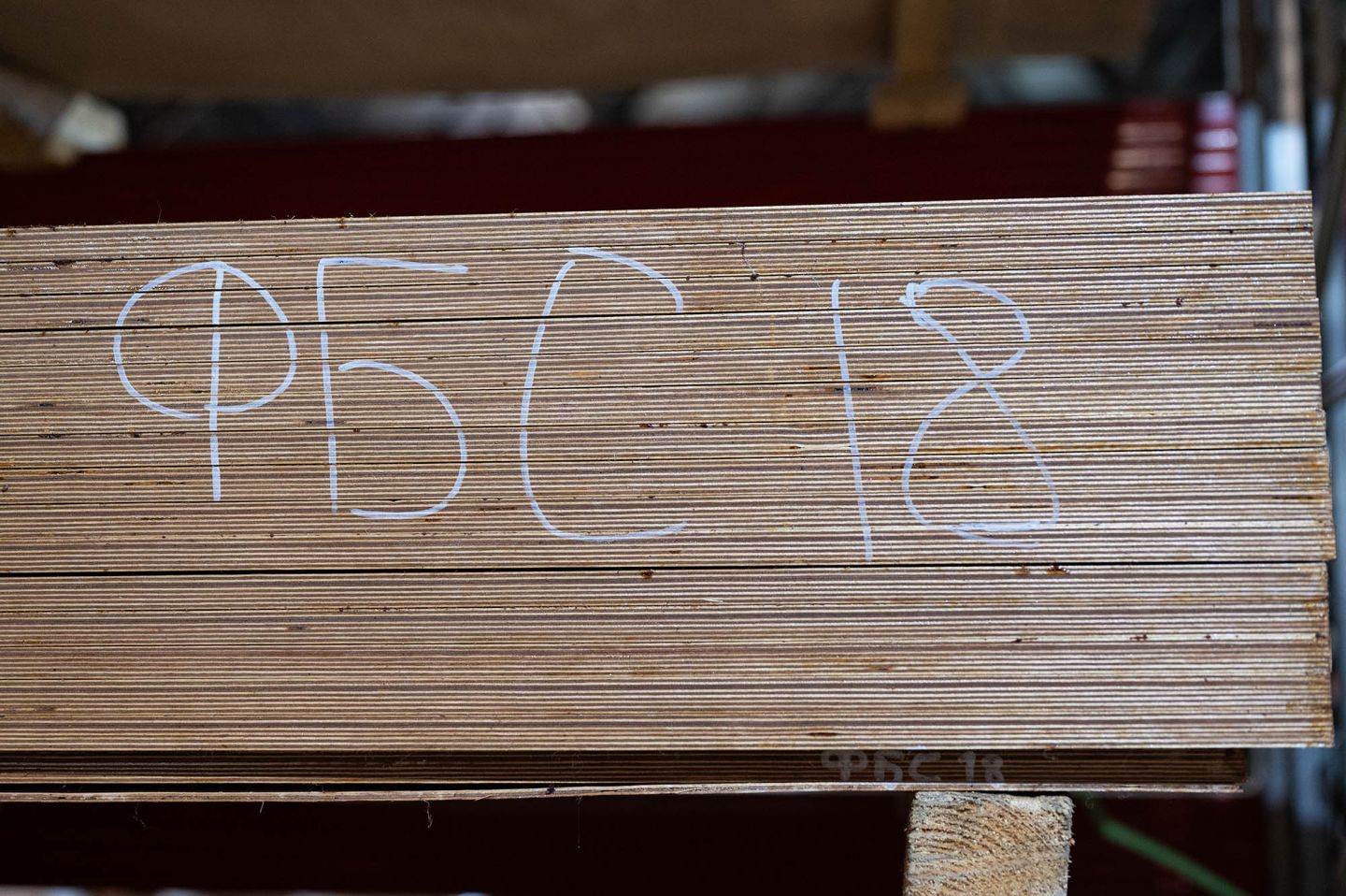 Фанера бакелизированная 18мм 2500х1250 мм сорт ФБС березовая влагостойкая