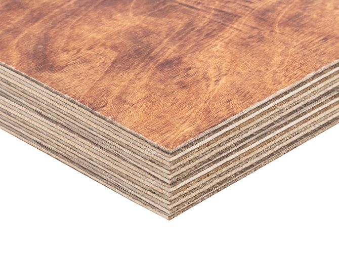 Фанера бакелизированная 18мм 2440х1220 мм сорт ФБВ березовая влагостойкая