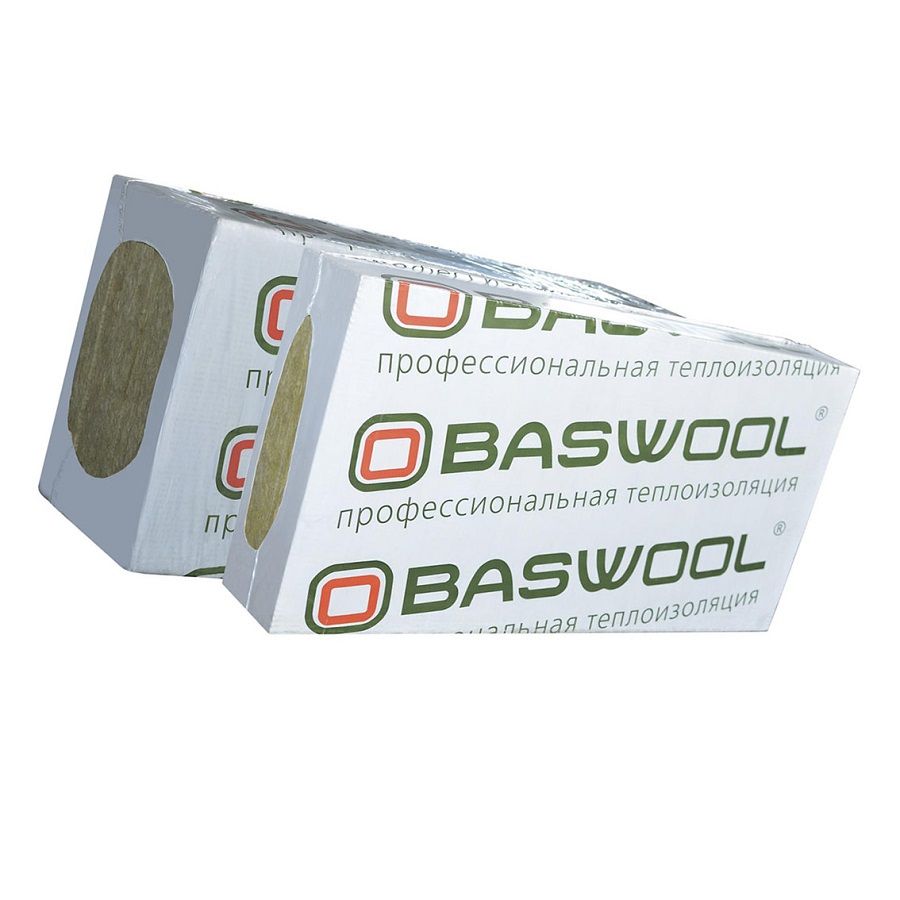 Утеплитель BASWOOL Стандарт 50 базальтовая плита 1200х600х50мм