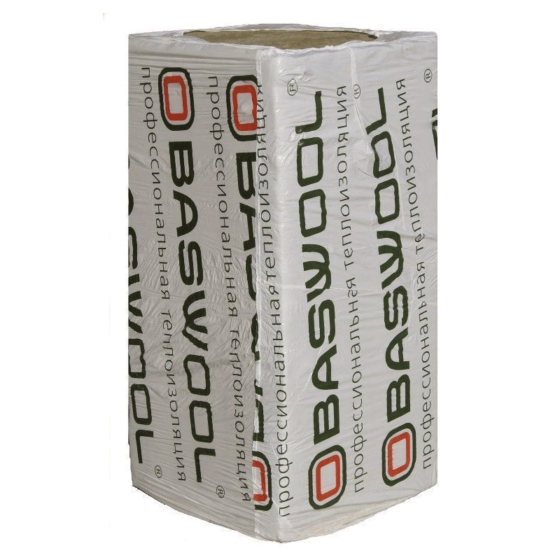 Утеплитель BASWOOL Стандарт 50 базальтовая плита 1200х600х100мм