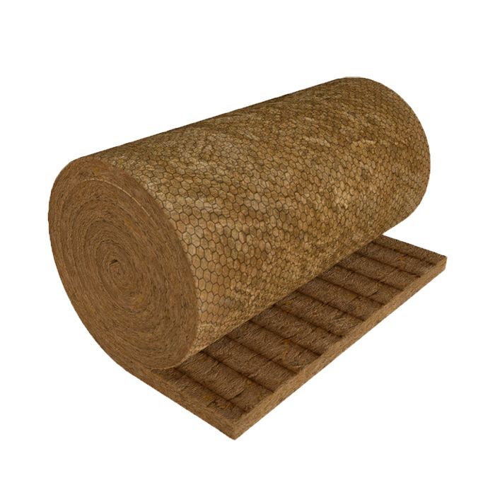 Утеплитель Rockwool WIRED MAT 105 рулон 50мм 4000х1000 мм минеральный (техническая теплоизоляция)