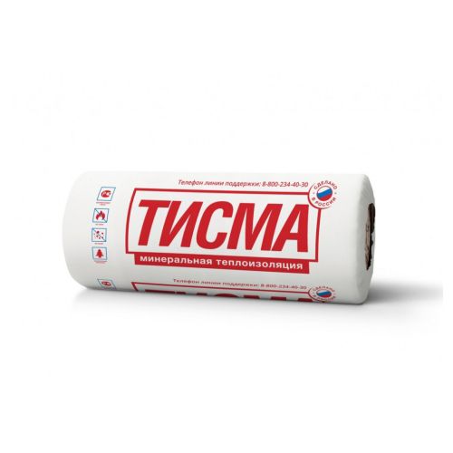 Утеплитель Knauf TISMA TR 043 стекловолоконный рулон 8300х1200х50мм