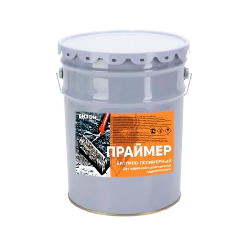 Праймер Бизон битумный 20 л Бизон