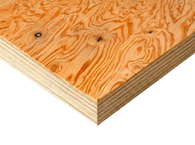 Фанера ФСФ 18 мм 2440х1220 мм сорт 2/3 шлифованная хвойная влагостойкая Larch Лиственница