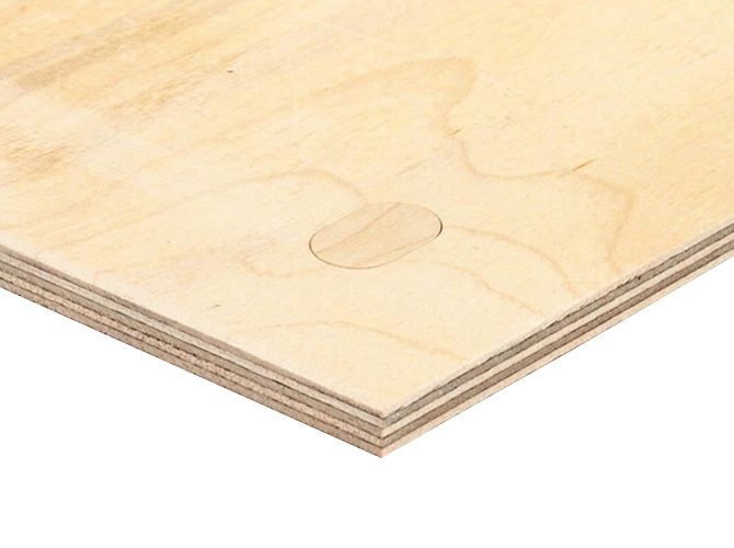 Фанера ФК 6мм 1525х1525мм сорт 2/2 шлифованная березовая