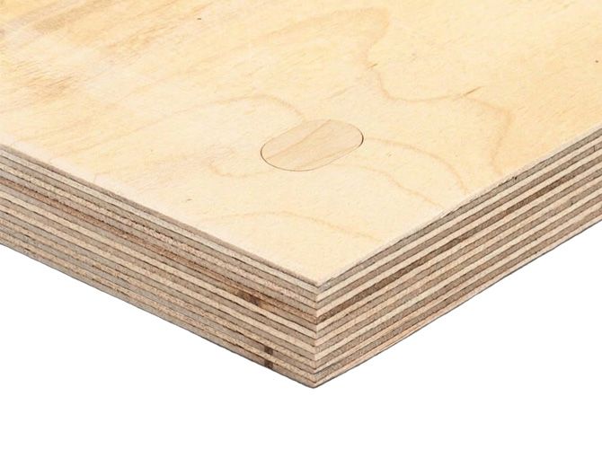 Фанера ФК 20мм 1525х1525мм сорт 2/4 шлифованная березовая