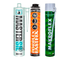 Пены, герметики, клей